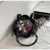Vintage Fashi Soft PU Leather Large-capacity Tote Bag Underarm Bags Commuting Handbag Wallet Phe Storage Bag Woman Bags