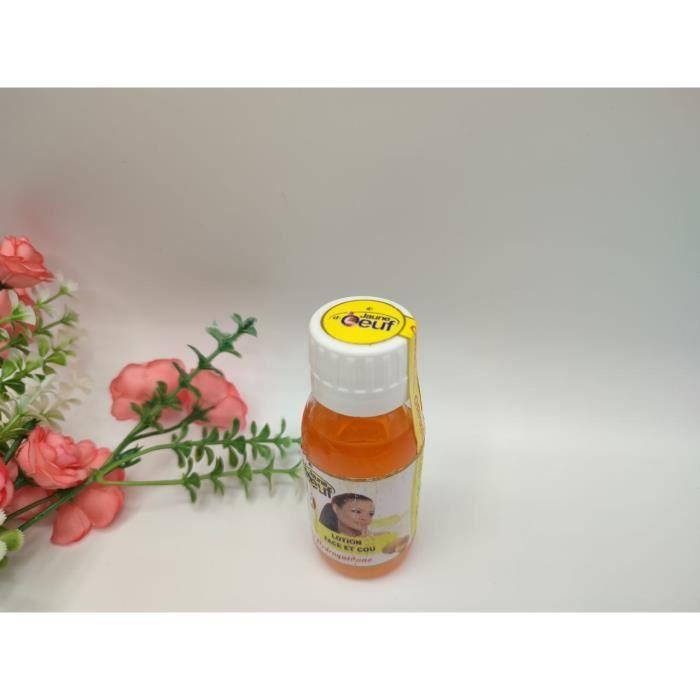 Lotion Visage et Cou - KUNCHIDIITA - Jaune d'Oeuf - Hypoallergénique - 50 ml