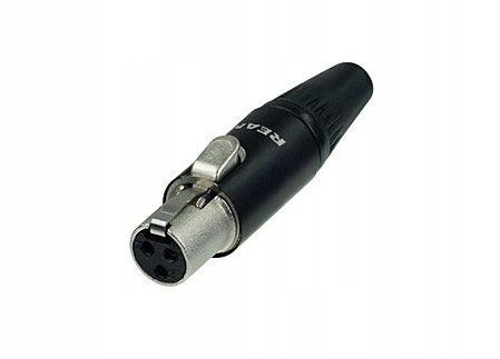 Neutrik / Rean NYSRT3FC-B mini xlr plug 3 pin, female, for cable