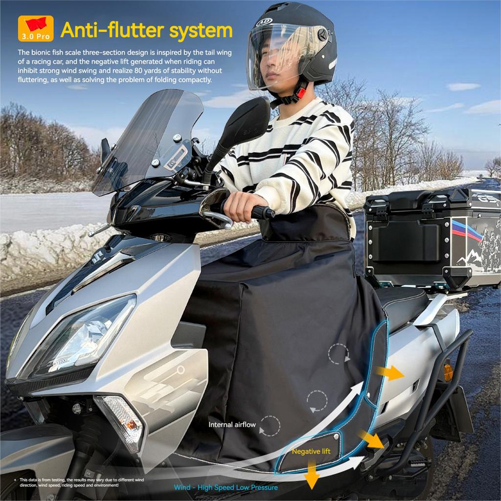 Universal Warmer Apron Leg Protector Waterproof Legs Blanket Rain Cover Windproof Knee Blanket for Electric Cars Motorcycle