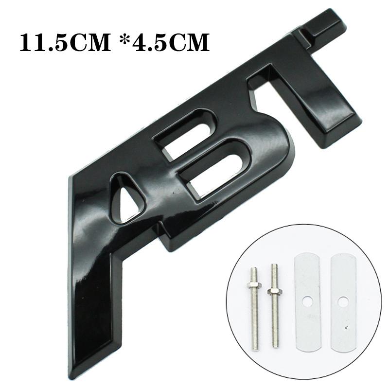 2026 3D Metal ABT Logo Car Front Grille Emblem Badge Stickers Decals For Audi A4 A6 A5 A7 A1 SQ5 TT RS6 RS3 Q7 Q5 Q8 A3 VW Golf 7 Q3