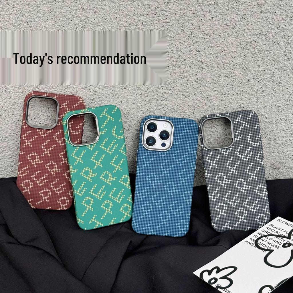 Anwendbare magnetische Handyhülle für Apple iPhone 17 Pro Max, sturzsichere Kevlar-Schutzhülle für die Serie 16 oder 15 für Presbyopie.