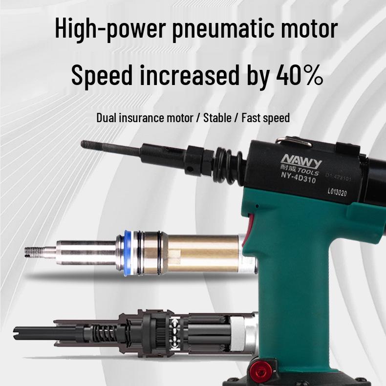 Taiwan Naiwei Industrial Grade Automatic Rivet Nut Gun - Pneumatic Hydraulic Stainless Steel