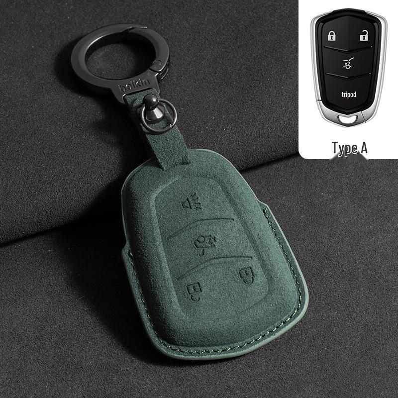 Cadillac Key Case: Compatible with CT5, CT4, Lyriq, XT4, XT5, and XT6 Key Fob Pouches.