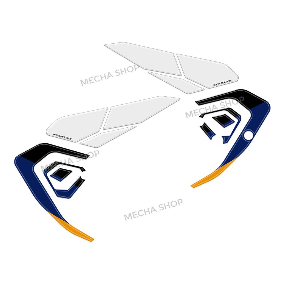 For R 1300 GS R1300GS 2025 Frame Protection 3D Stickers Motorcycle Accessories 3D Epoxy Resin Sticker