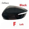 1pcs Car Wing Side Rearview Mirror Cover Cap Shell For Mazda CX-3 CX3 2013- CX-5 CX5 2015 2016