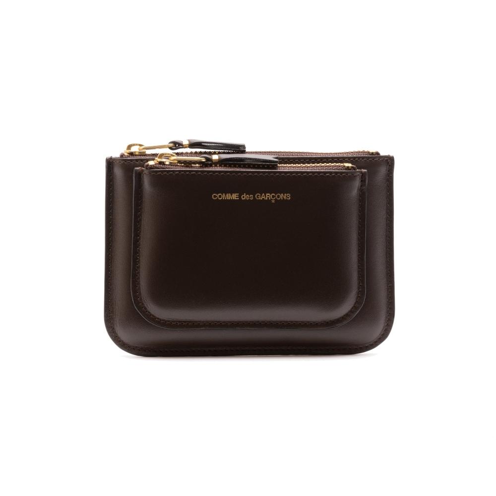 

CDG КОШЕЛЕК Классический кожаный кошелек с внешним карманом 8Z X081 Коричневый 8Z X081 051