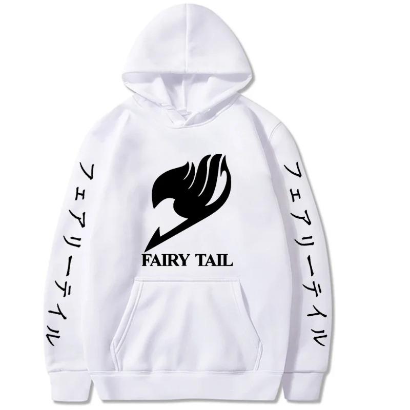 Fairy Tail Anime Hoodie Autumn Fleece Clothes Plus Size Sweatshirt Long Sleeve High Quality Streetwear Harajuku