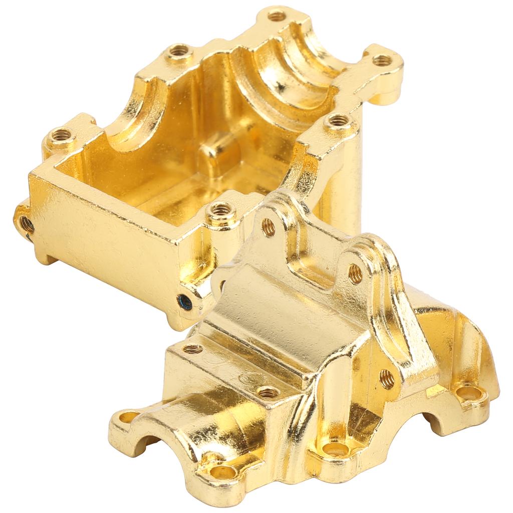 RC Gearbox Cover Metal Wave Box Differential Parts for Wltoys 144001 1254 Upgrade Accessories