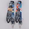 Anime Dragon Ball Lanyard for Student Keychain ID Card Cover Passport Badge Holder Key Ring Black Neck Straps Accessories Gift
