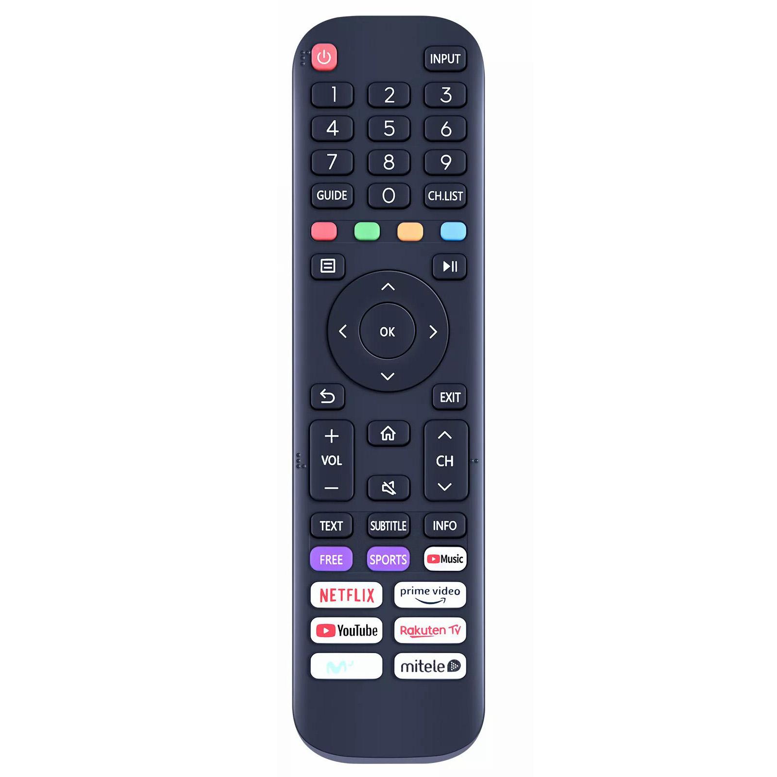 

EN2AK30H Універсальний пульт дистанційного керування Заміна для телевізорів Hisense Smart A