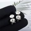 Earrings Single Main Stone 1ct European and American Style Stud Earrings