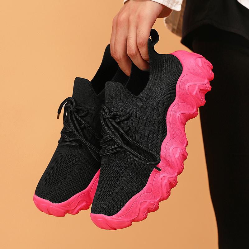 Women's Summer Mesh Running Shoes Comfortable Versatile Design Casual Sneakers Selling Well Lightweight Tennis Training Shoes
