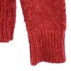 BARACUTA Linen Blend Long sleeve cotton knit L Red series sweater Men's Used