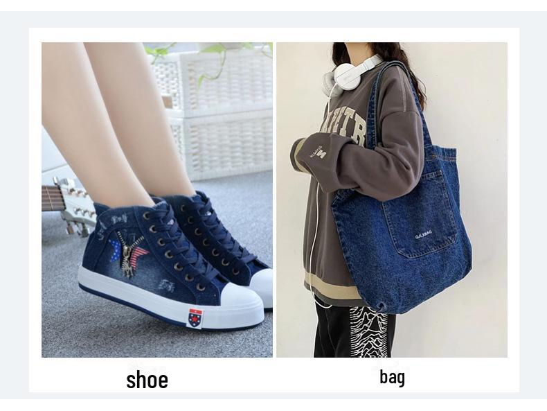 Spot Jacquard Non-Elastic Denim Jacket and Pants with Irregular Texture