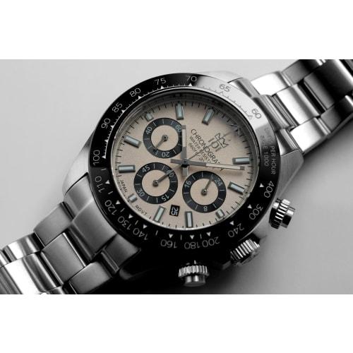 [HYAKUICHI 101] No.11 Hyakuichi Diver's Chronograph Ceramic Bezel Ivory IV