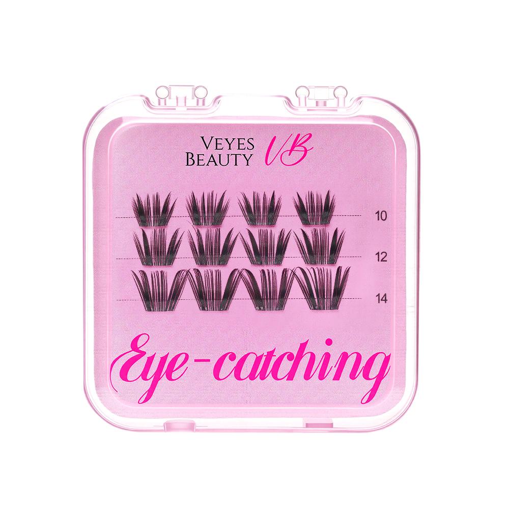 veyesbeauty Mini Pacote de Cílios em Aglomerado - Coelho/ Flutter/ Coroa