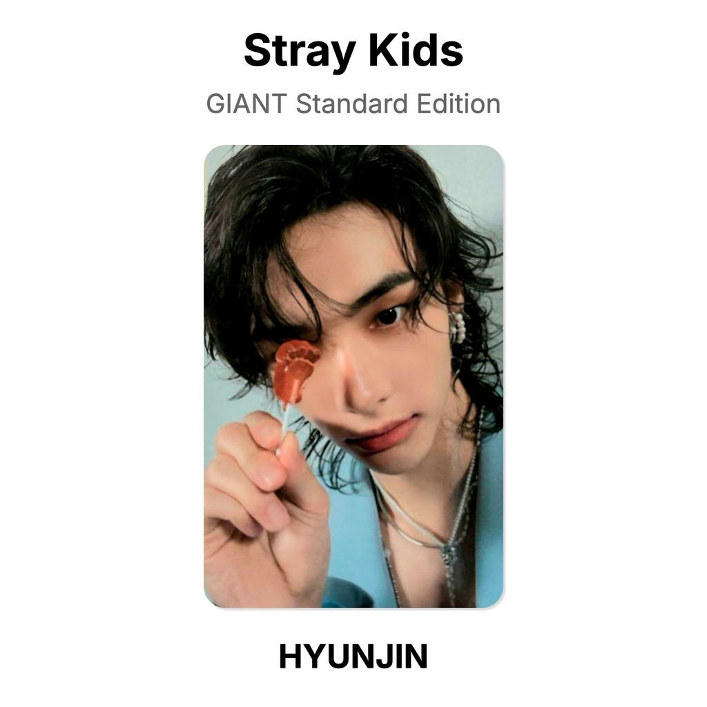 Stray Kids GIANT Standard Edition Official Photocard