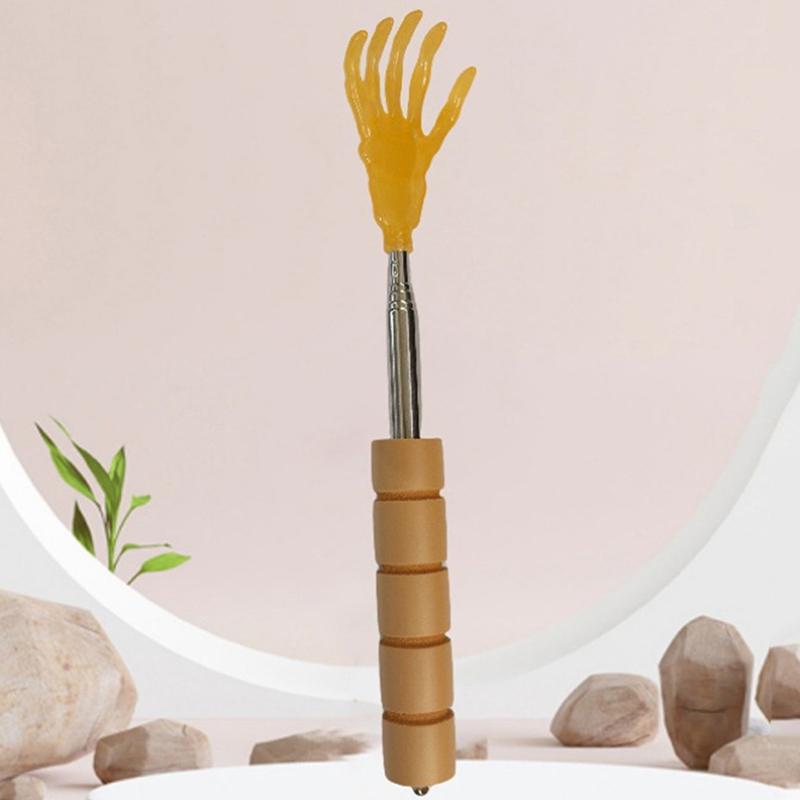 1Pcs Telescopic Claw Massager For Back Massage Promotion Tools For Blood Circulation Relax Health Back Scratcher Tool