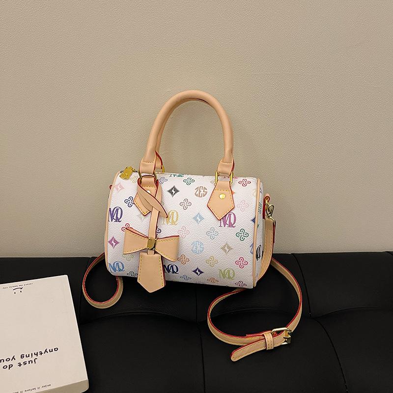 New style fashion letter presbyopia nano pillow bag portable shoulder oblique span women's bag
