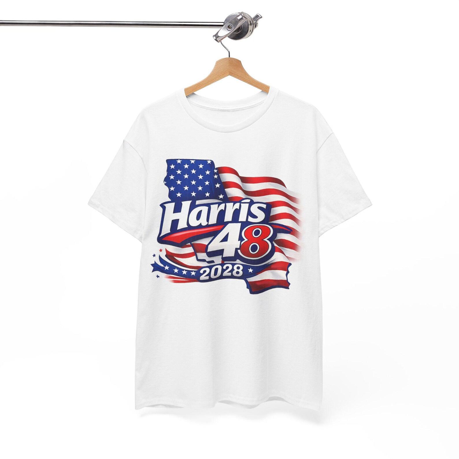 Harris 2028 Shirt - Kamala Harris 48th President 4XL