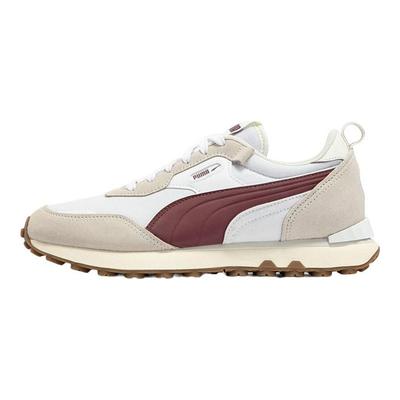 Rider Fv Pop Fs Tessuto Sport Comodo Resistente Basso Lifestyle Scarpe Casual Unisex Scarpe Casual Bianco Beige Rosso 391925-02