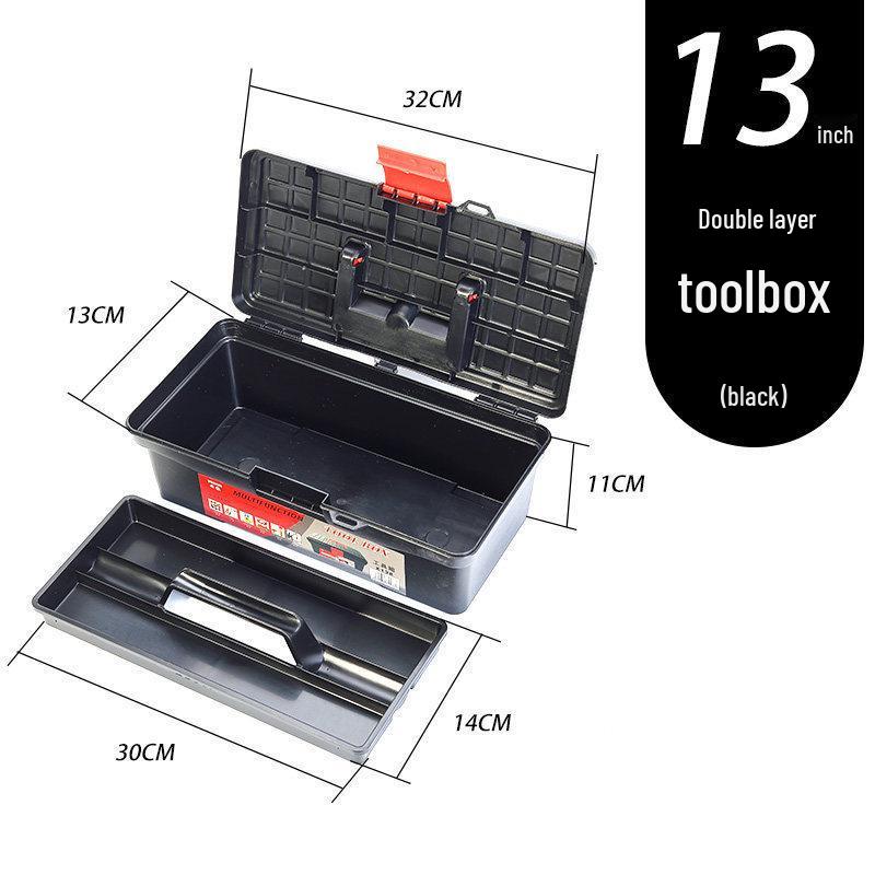 13/16-Inch Portable Art Tool Box for Students - Thickened Storage for Gouache Painting Art storage toolbox