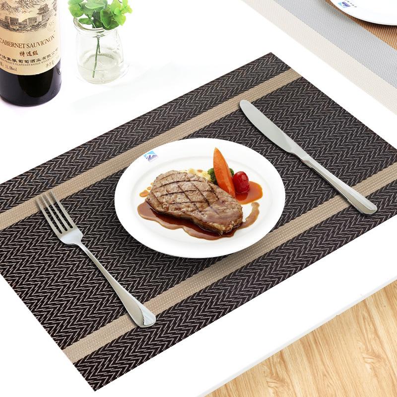 Tablecloth: Waterproof, Oil-proof, Heat-resistant. Dining Table Cloth, Gold Wire Pattern, Western-style Tablecloth, Dish and Plate Pad.