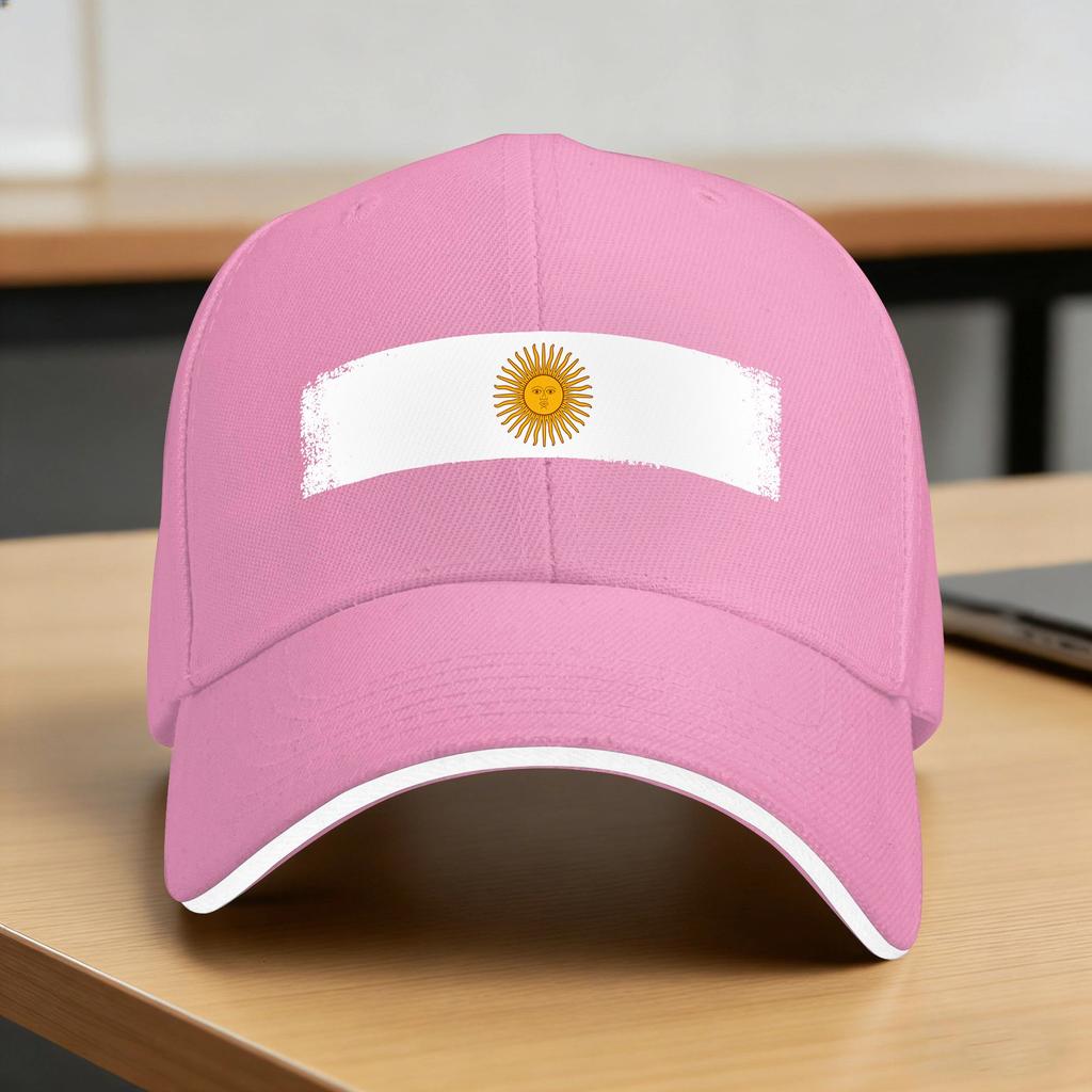 Argentina Flag Graphic Casual Baseball Cap Summer  Trucker Hat Sun Visor Hunting Camping Snapback Cap FeUnisex Unisex Baseball Caps
