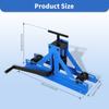 Tube Roller Bender for Mild Steel Copper Aluminum Manual Heavy Duty Metal Bending Machine Square Round Pipe Bender 150mm Vertica