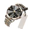 Men'S Non-Mechanical Quartz Watch Calendar Luminous Fashion Business Steel Belt Overseas Watch Men'S