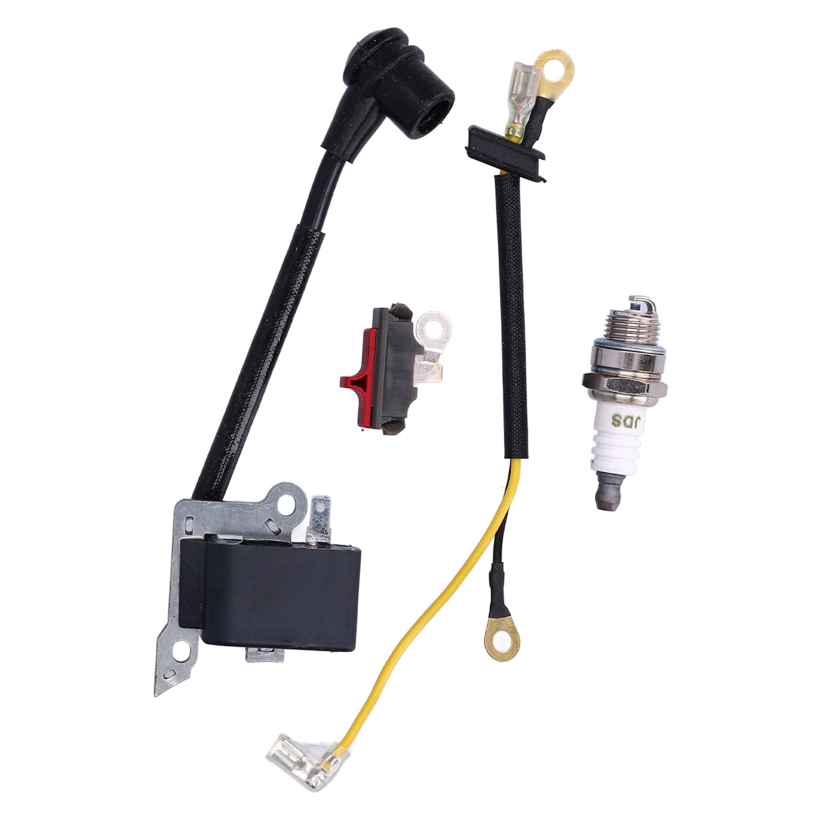 Ignition Coil High Voltage Package Spark Stuffed Flameout Switch Ignition Coil Package Suitable for Craftsman 358