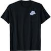 Nilpferd in einer Tasche Niedliches Taschen-Nilpferd T-Shirt