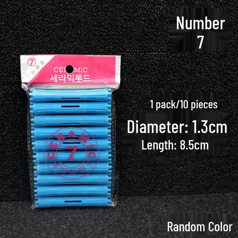 Thickened Curling Practice Rods: Pear Flower Hollow Cold Wave Rods for Textured Hairdressing