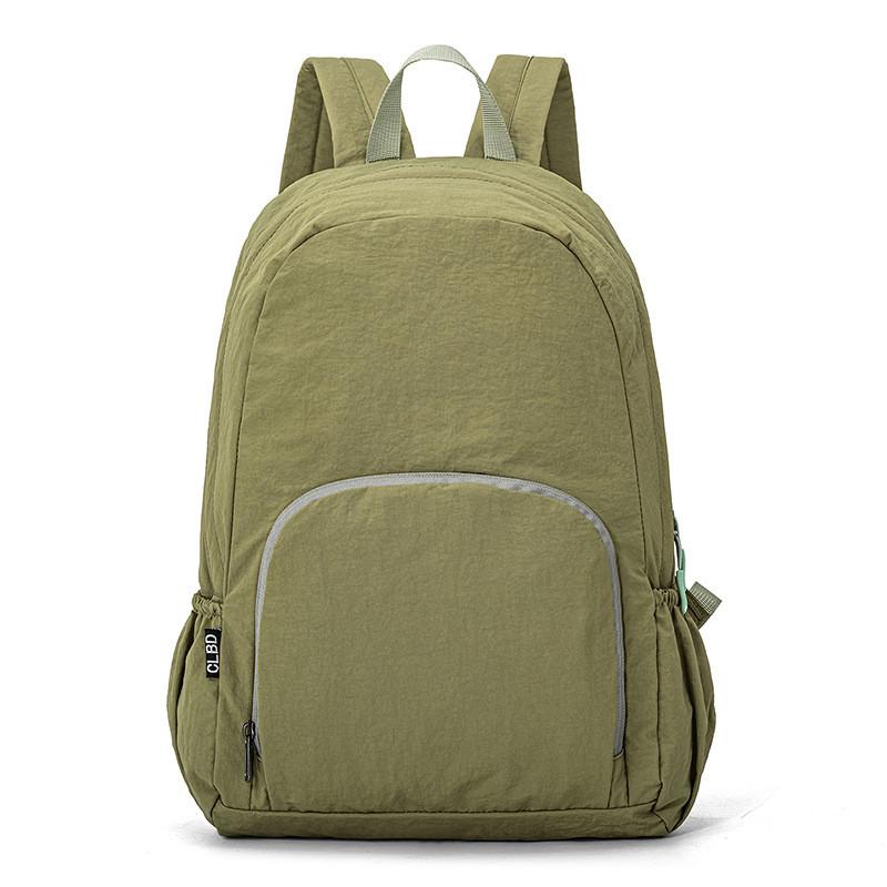 Blocking Simple Color Lightweight Neutral Backpack For Outdoor Sports And