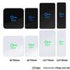 Touch Access Switch: Auto-Reset Narrow Door Open Button, 86-Type Surface Mount Panel