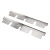 4PCS Stainless Steel Stove Counter Gaps Cover Heatproof Adjustable 35 To 70CM Stove Gaps Guards Range Trim Kit for