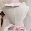 Women's Cake Apron Bowknot Apron for Women with Pockets Adjustable Chefs Aprons for Kitchen Cooking Baking Gardening