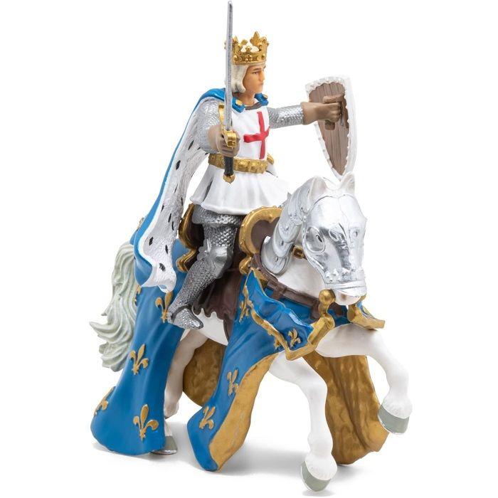 Figurine historique - PAPO - Saint Louis et son cheval - Collection Papo - Intérieur