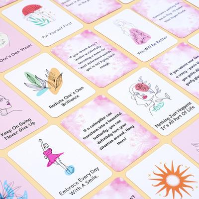 Positive Affirmations Cards 60 Pieces Daily Inspirational Affirmations For Women Quote Spiritual Self Care Products For Goal