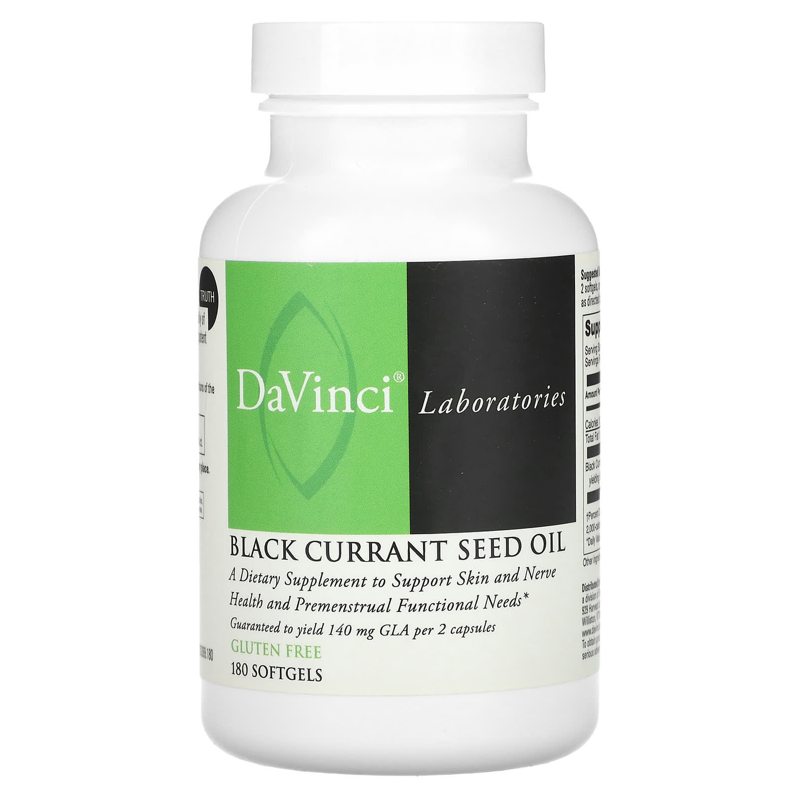 

Blackcurrant Seed Oil, 180 Softgels (500Mg per Softgel)