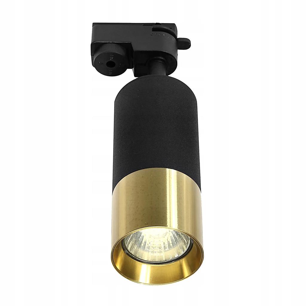 Black and Gold Gu10 Tube Track Light Ceiling Lamp