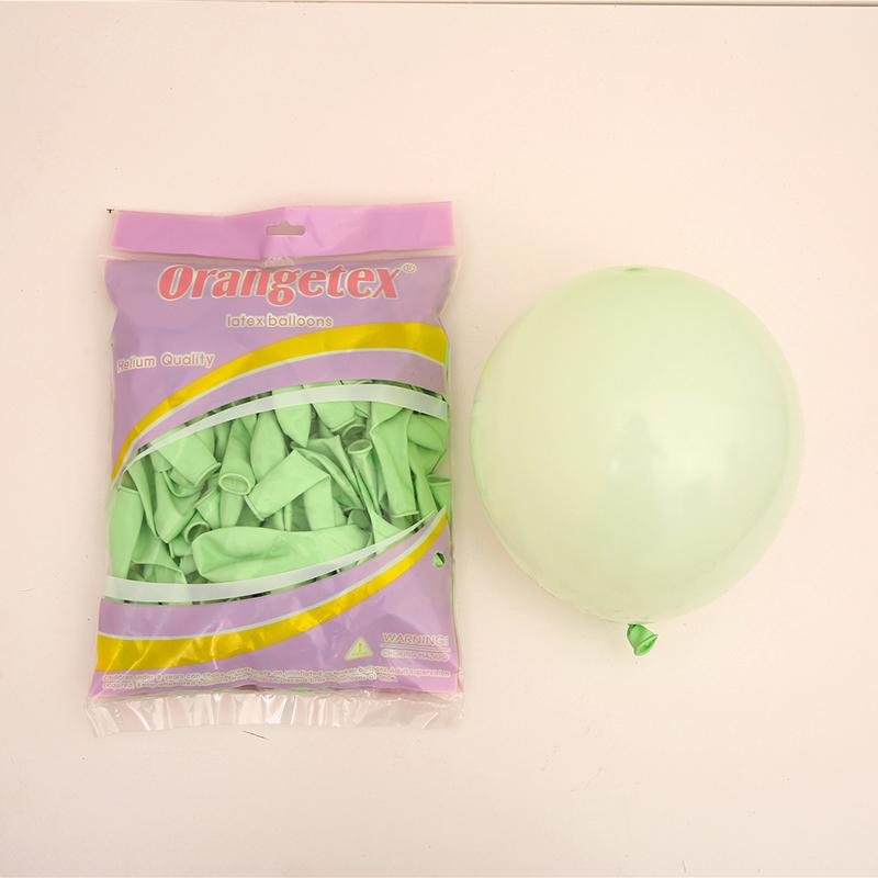 Orangetex 12 Inch Round Latex Helium Balloon Party Decoration Macaron Pastel Color Balloons