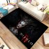 3D HD Diablo Game Gamer Cartoon Area Rug,Carpet Rug for Home Living Room Bedroom Sofa Doormat Decor,kids Play Non-slip Floor Mat