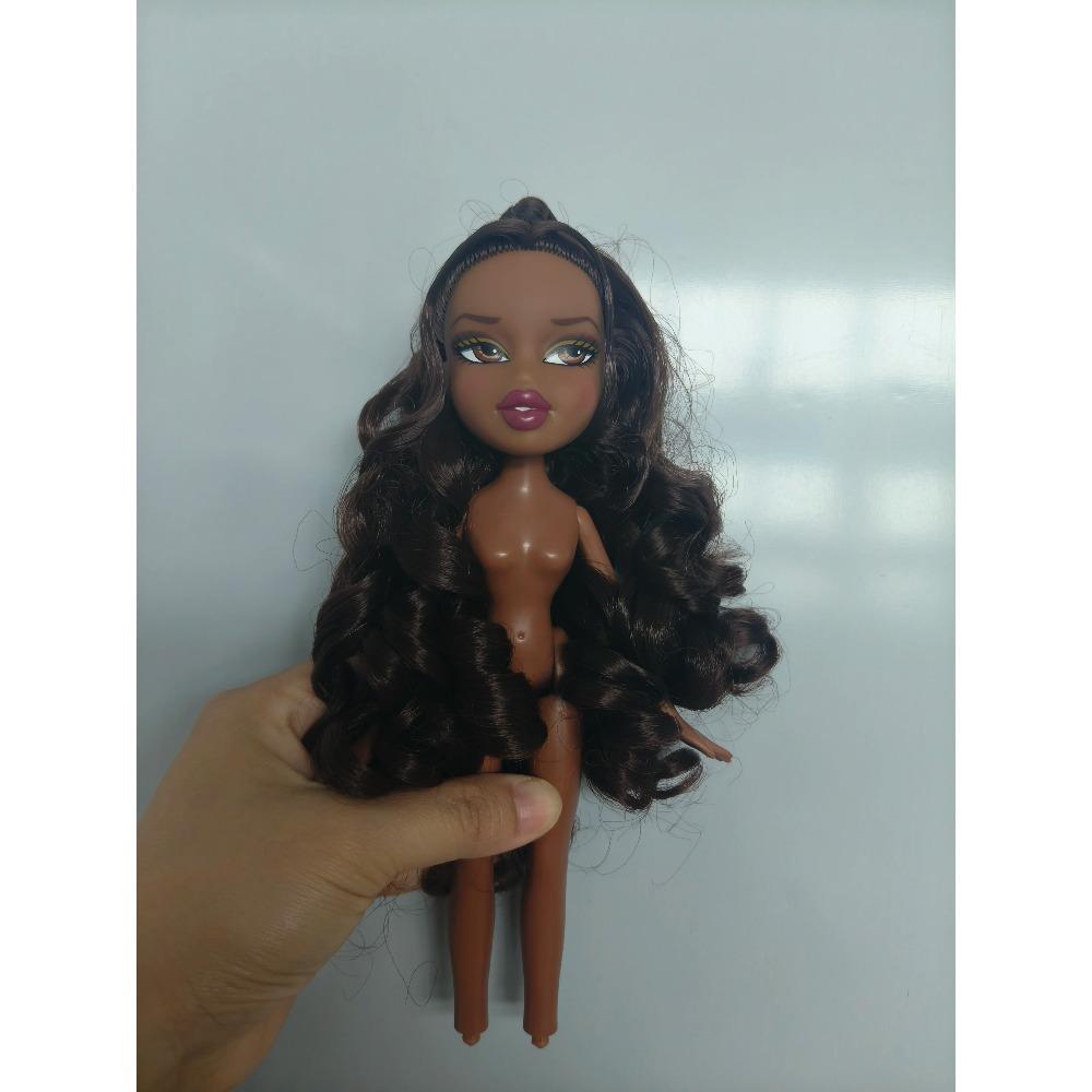 Bratz Head Body Clothes Fur Tops Coat For 30cm Doll
