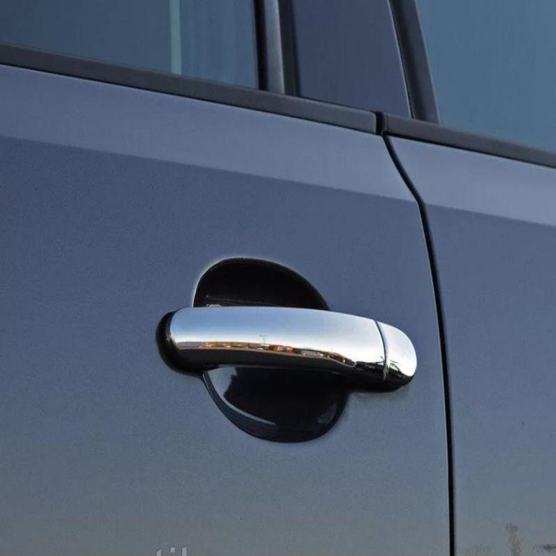 

Наклейка на чашу ручки двери с рисунком из углеродного волокна для моделей Skoda Roomster 2006-2015 годов.