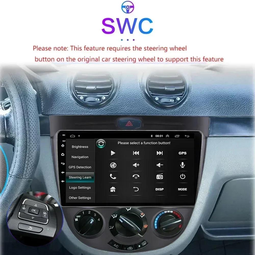 Android Bilradio Spiller Bilnavigasjon Multimedia Stereo for Chevrolet Lacetti J200 Buick Excelle Hrv Carplay System 2din
