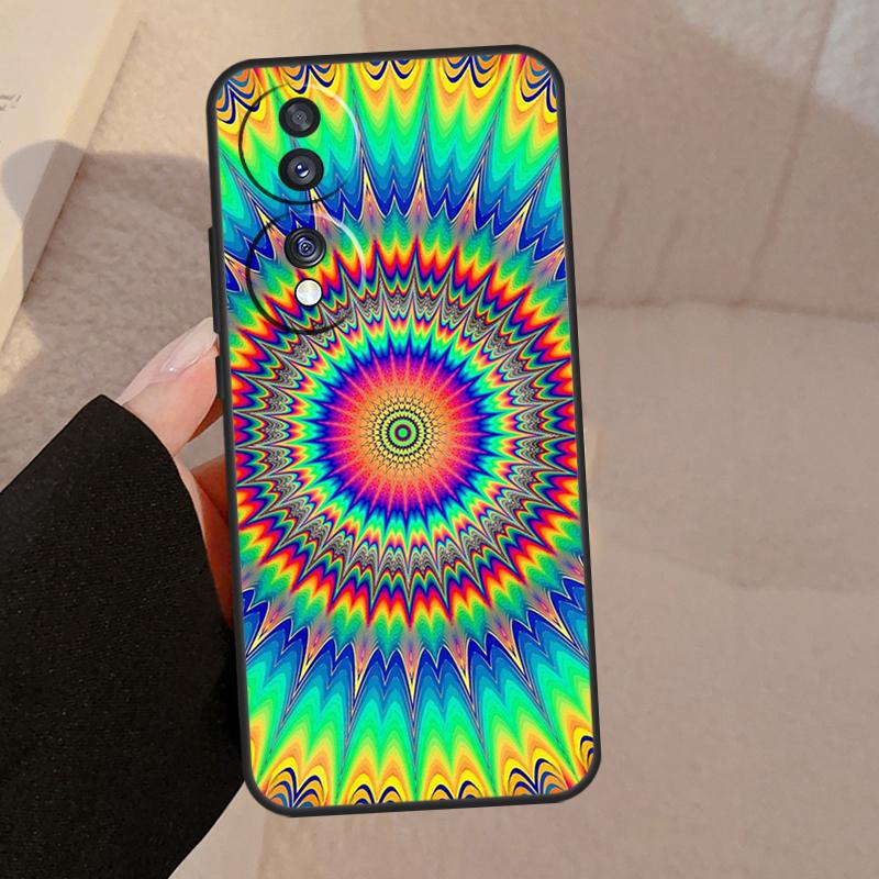 Vintage Ornament For Honor Magic 7 6 5 Lite V5 Case For Honor 400 Pro 200 50 70 90 X8a X8b X9a X9b X9c Cover