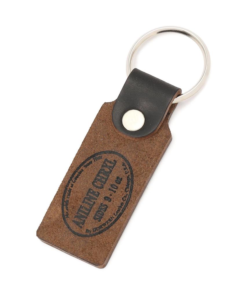 Schott HORWEEN LEATHER KEY HOLDER, Men's F 010, Black, 782-5970019