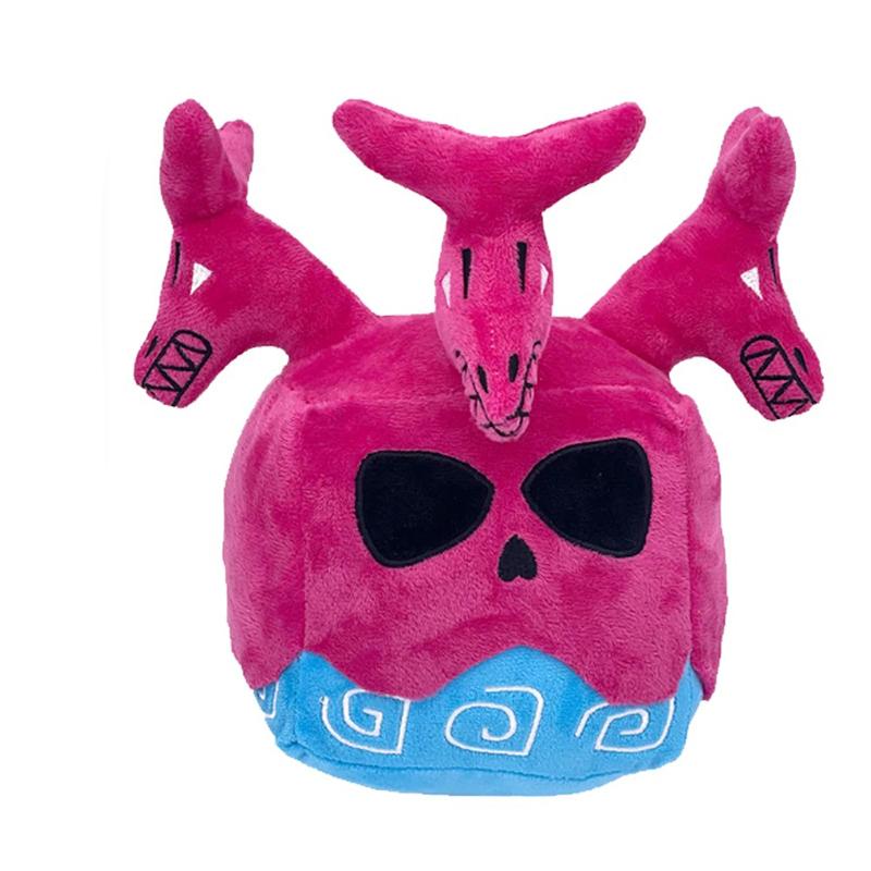 Blox Fruits Peluche Collezione 15cm Bambola Terremoto Anima Spirito Magma Mammut Kitsune Gomma Frutto dell'Amore Figura Attività Morbido Peluche Regalo